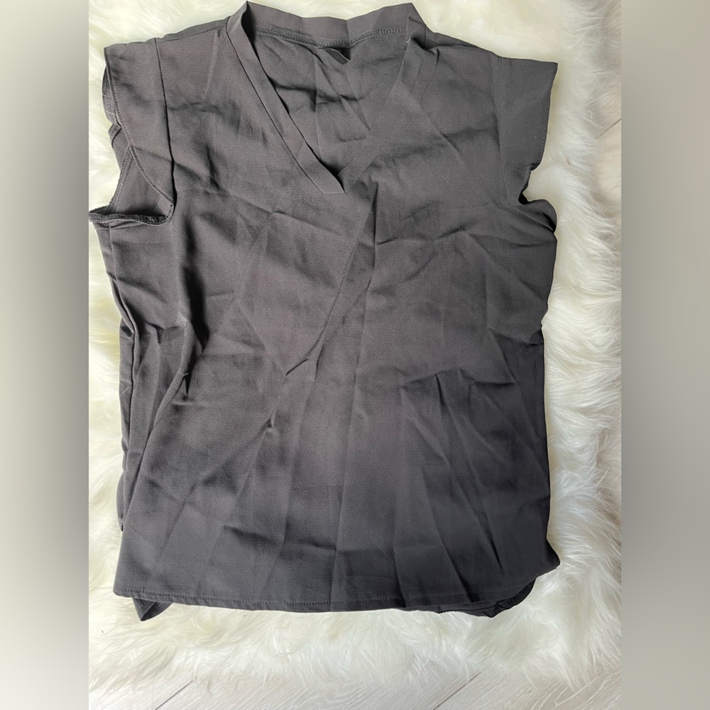 Black blouse-very classy and slimming! Super light material.